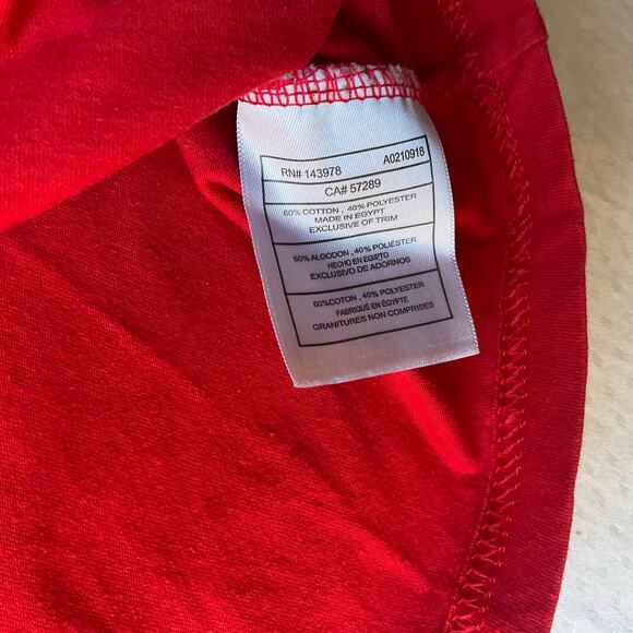 PUMA Kid’s Short Sleeve Stretchy T-shirt Size M US (10-12), Red - Picture 7 of 8